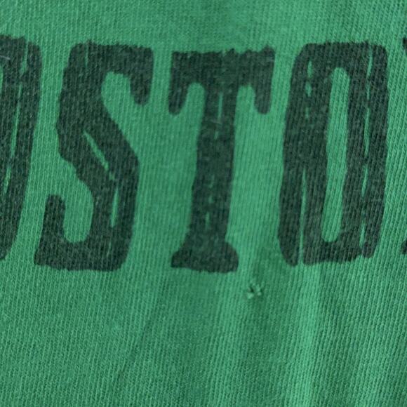 Boondock Saints Shirt Mens Large Green Boston Veritas Aequitas Irish Movie Tee - Picture 6 of 9